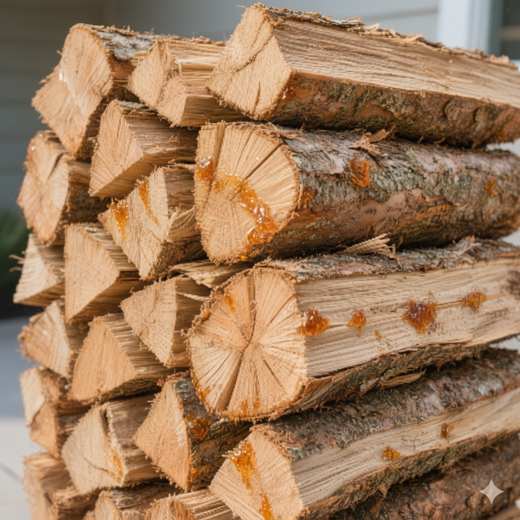 Lena de Abeto Seca 33cm - Encendido Fácil y Rápido