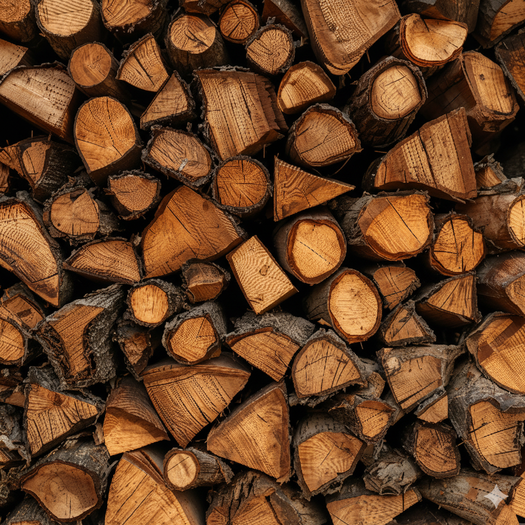 Lena de Haya Seca 25cm - Formato Compacto